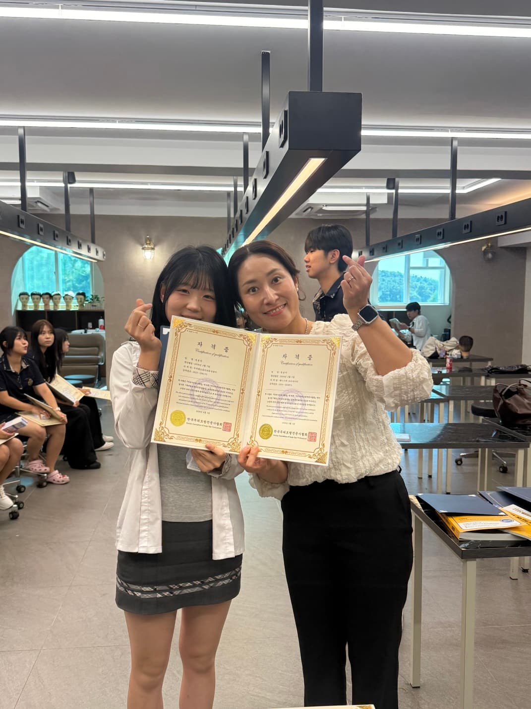 덕암정보고등학교 자격증 증정식